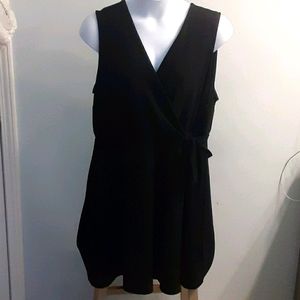 Lane Bryant faux wrap dress